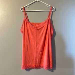 Lane Bryant 26/28 Coral  Cami Top